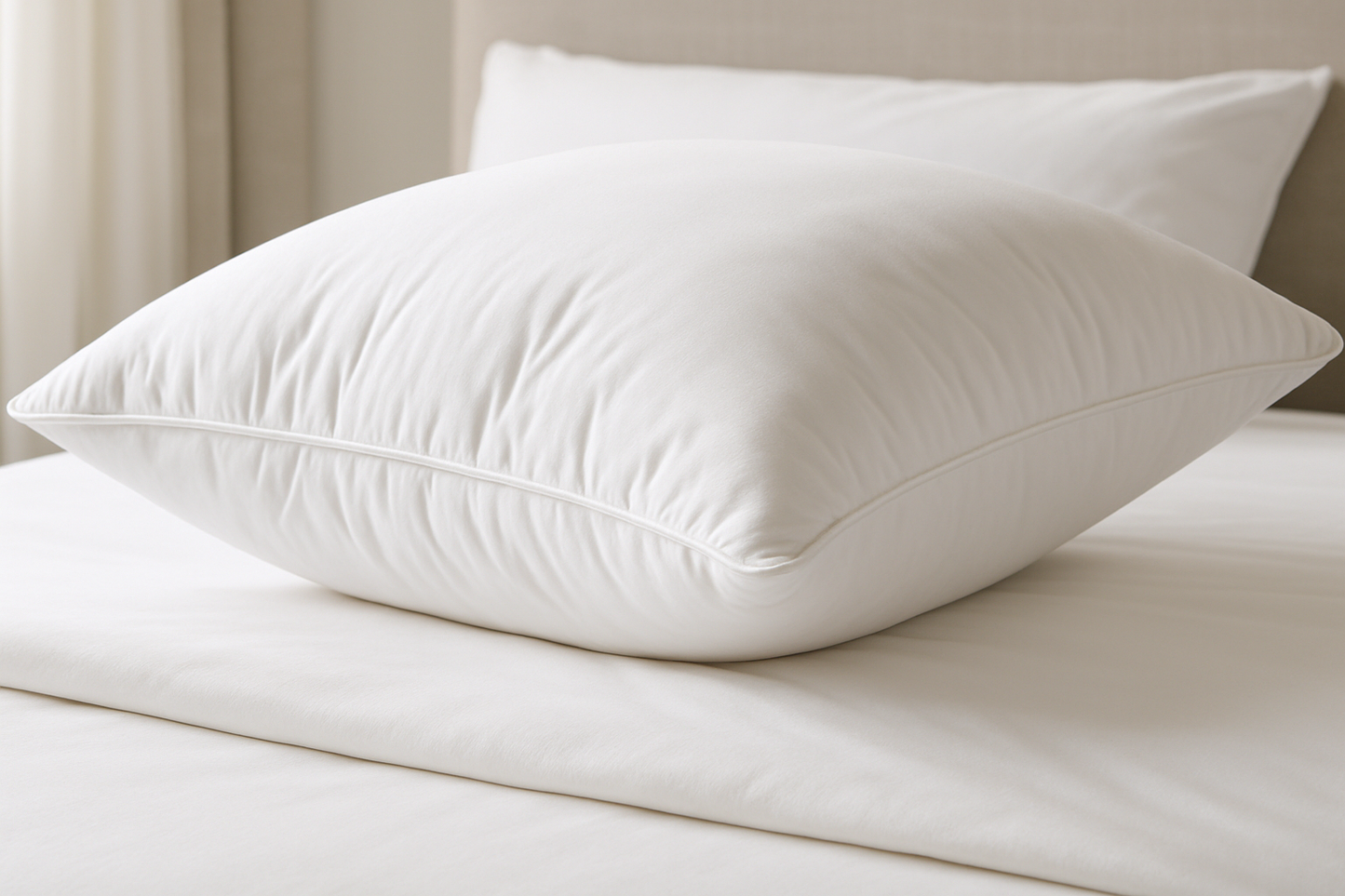 Premium Super Soft White Microfiber Pillow